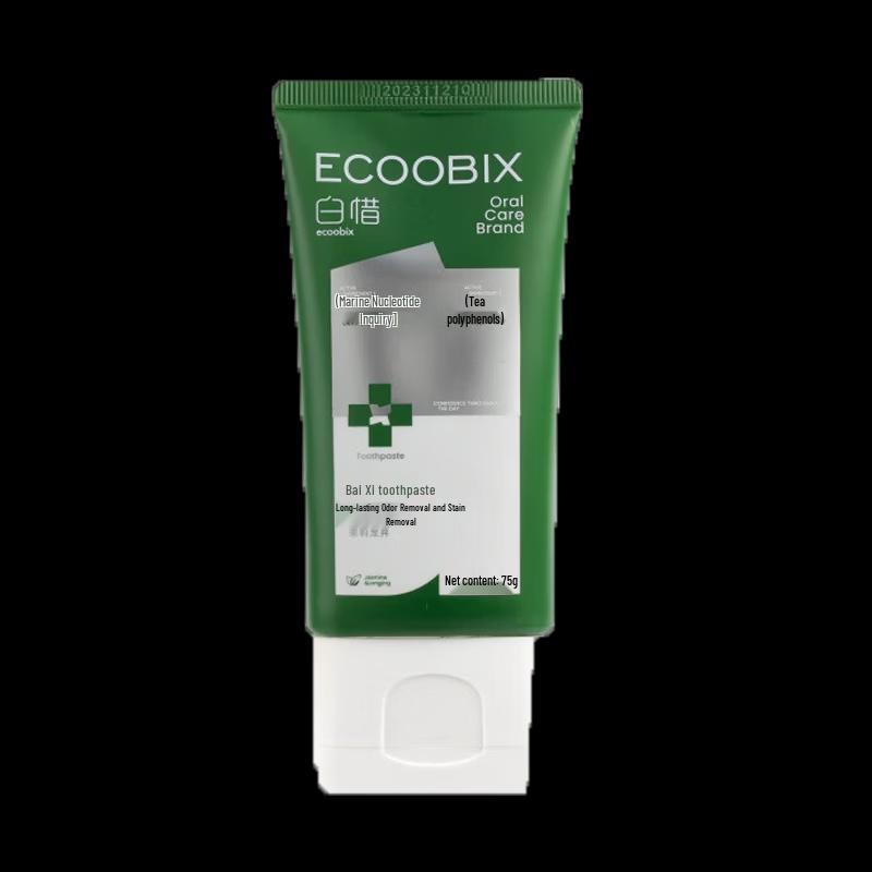 Baixi Amino Acid Fluoride Toothpaste Twin Pack (Longjing Jasmine + White Lightbulb)