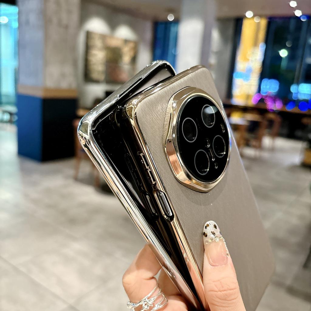 Für Huawei Mate 70 70 Pro 70 ProPlus 70RS Kameraobjektiv Vollpackung Texturiert Sturzsicher Anti-Fingerabdruck Handyhülle