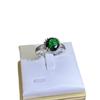 European and American Emerald Zircon Women's Rings  Creative Hand Accessories and Gifts