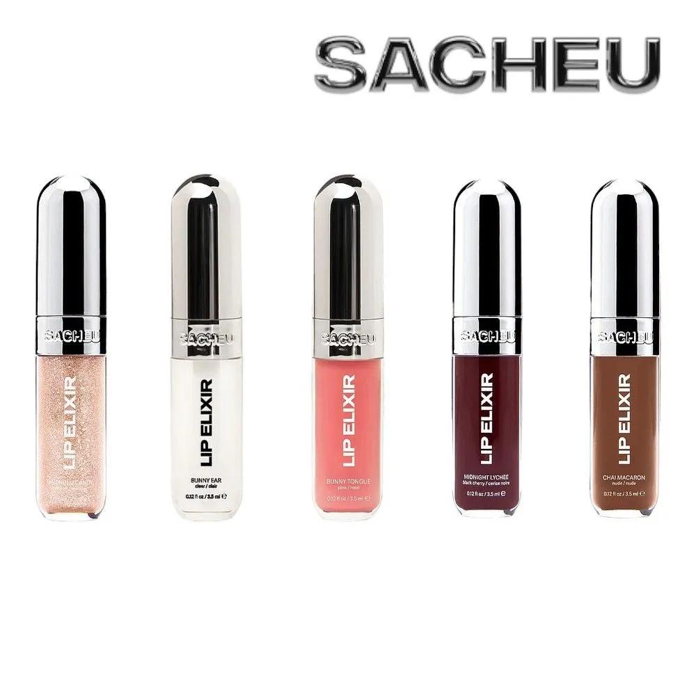 SACHEU Lip Glaze ELIXIR Lip Oil Gloss Midnight Lychee