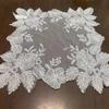 Lace Table Placemat Cloth Embroidery Glass Pad Cup Mug Drink Coaster Christmas Felt Placemat Tea Coffee Doily Kitchen