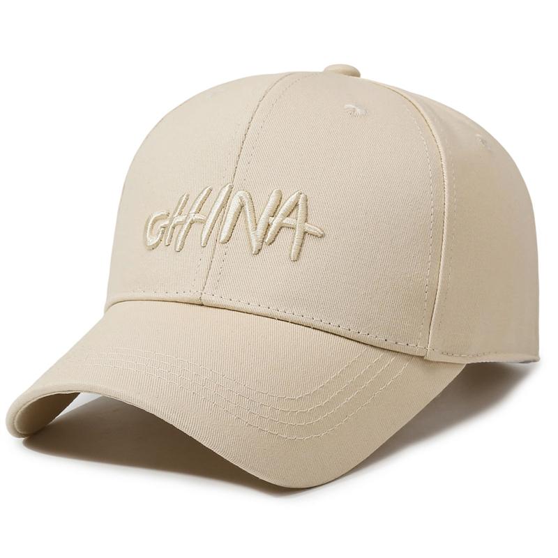 Letter Embroidered Baseball Cap for Unisex Sunshade Cap
