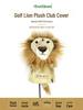Cartoon Lion Golf Driver Headcover - Wood Club Protection Cover
