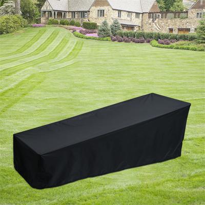1/2Pcs Outdoor Garden Sunbed Cover Sun Lounger Cover Waterproof Garden Rattan Patio Lounge Chair Recliner Furniture Protector