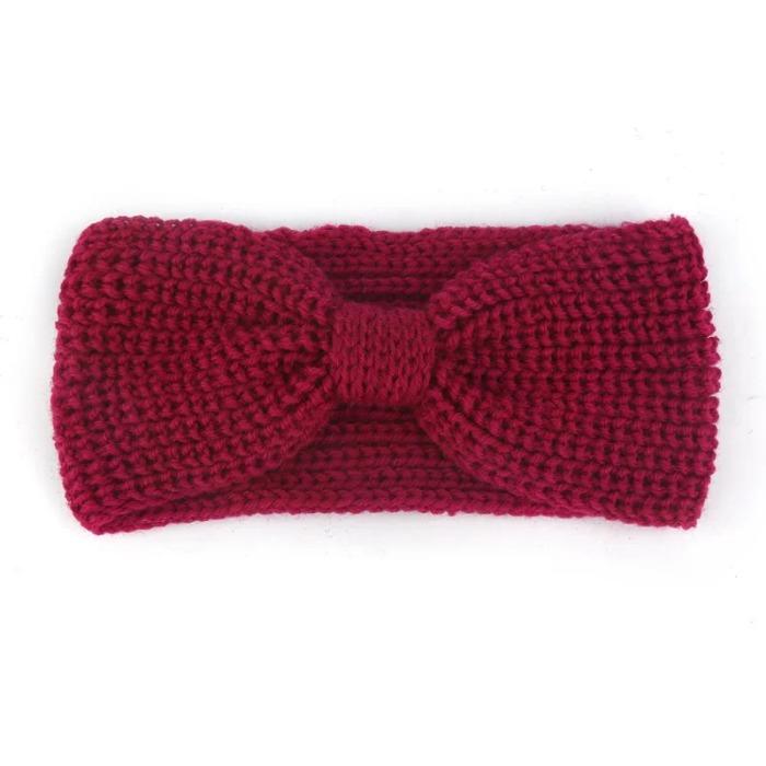 Winter Warmer Ear Knitted Headband Turban For Lady Women Elastic Wool Hairband Wide Stretch Headwear Headwrap Hair Accessories