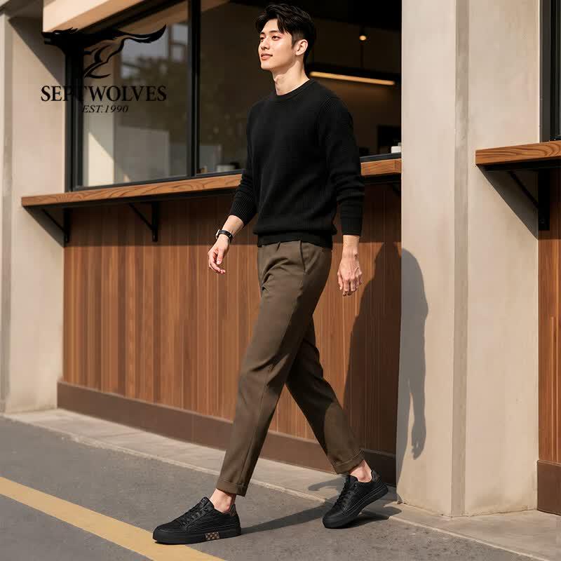 Seven Wolves Men's Slip-on Casual Loafers