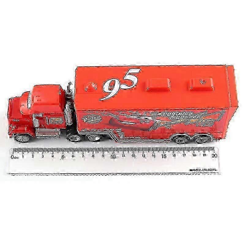 Hot Wheels Cars 2 Die-Cast Toy Set: Lightning McQueen, Jackson Storm, Chick Hicks, Mack 1:55 Scale Collectible Models
