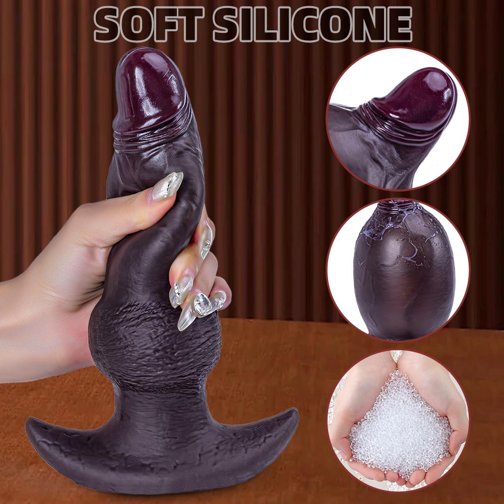 Dildo Monster Inflatable Animal Penis Butt Plug Tail Fantasy Dog Knot Dildos Anal Plug Fetish Adult Sex Toys for Men Women