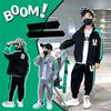 Boys Fashion Sports Set Spring and Autumn Children Leisure Three-piece Set