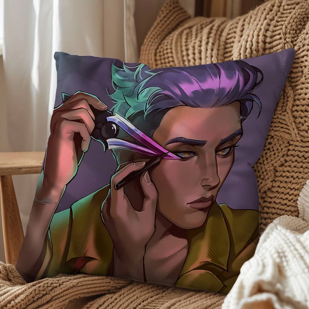 Trickster Dead by Daylight Trapper Pillow Case Sofa Living Room Bedroom Headboard Backrest Cushion Square Cushion Nap Time