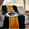 Green Bay Packers Logo Blanket Outdoor Flannel Blanket for Camping, Hiking, Garden Parties, Picnic Essentials,gift for Family and Friends