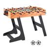 VEVOR Folding Foosball Table, 106 Cm Standard Size Table, Indoor Full Size Foosball Tables for Home, Family, and Game Room, Durable Soccer Set