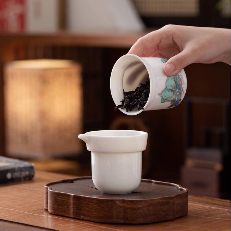 Xiamen 'Sea Garden' Portable Pottery Tea Set