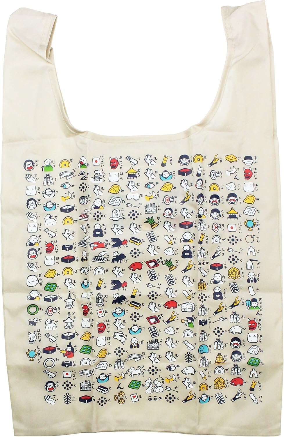 

Eco Heart Japanese Unique Design for Men and Women [Styleneo] Bag, E-Heart Sutra, Sutra, Pattern, (Beige, E-Heart Sutra, 55x35cm)