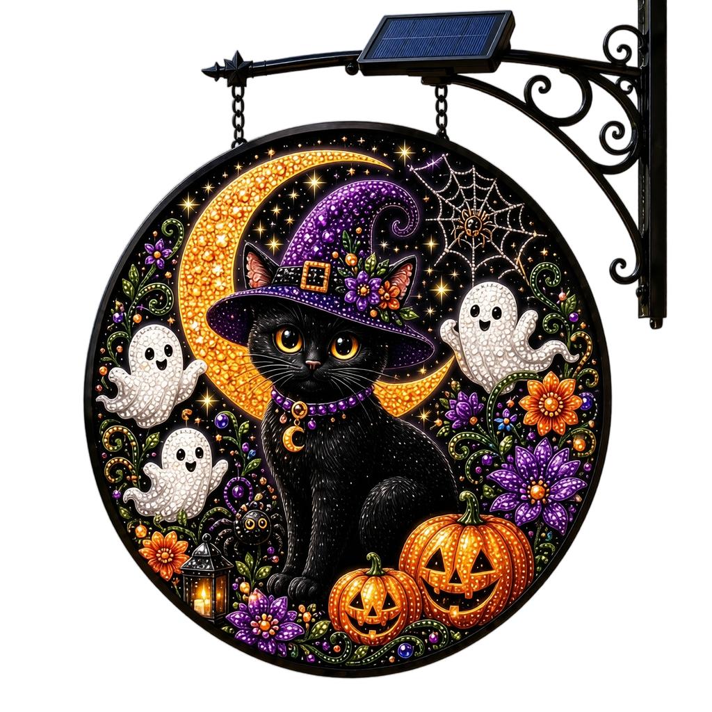Halloween Wall Light Hanging Decoration for Outdoor Use