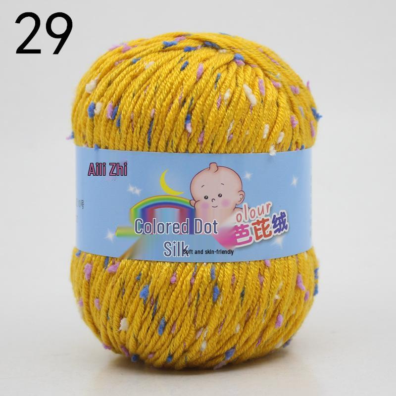 Velvet Milk Cotton Yarn Ball for Infant Sweaters & Crochet Shoes DIY Kit