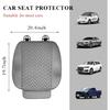 Car Bottom Seat Cover, Anti Slip Leather Auto Front Seat Cushion Cover with Storage Pocket, Comfortable Car Bottom Seat Pad Protector for Cars, SUV,