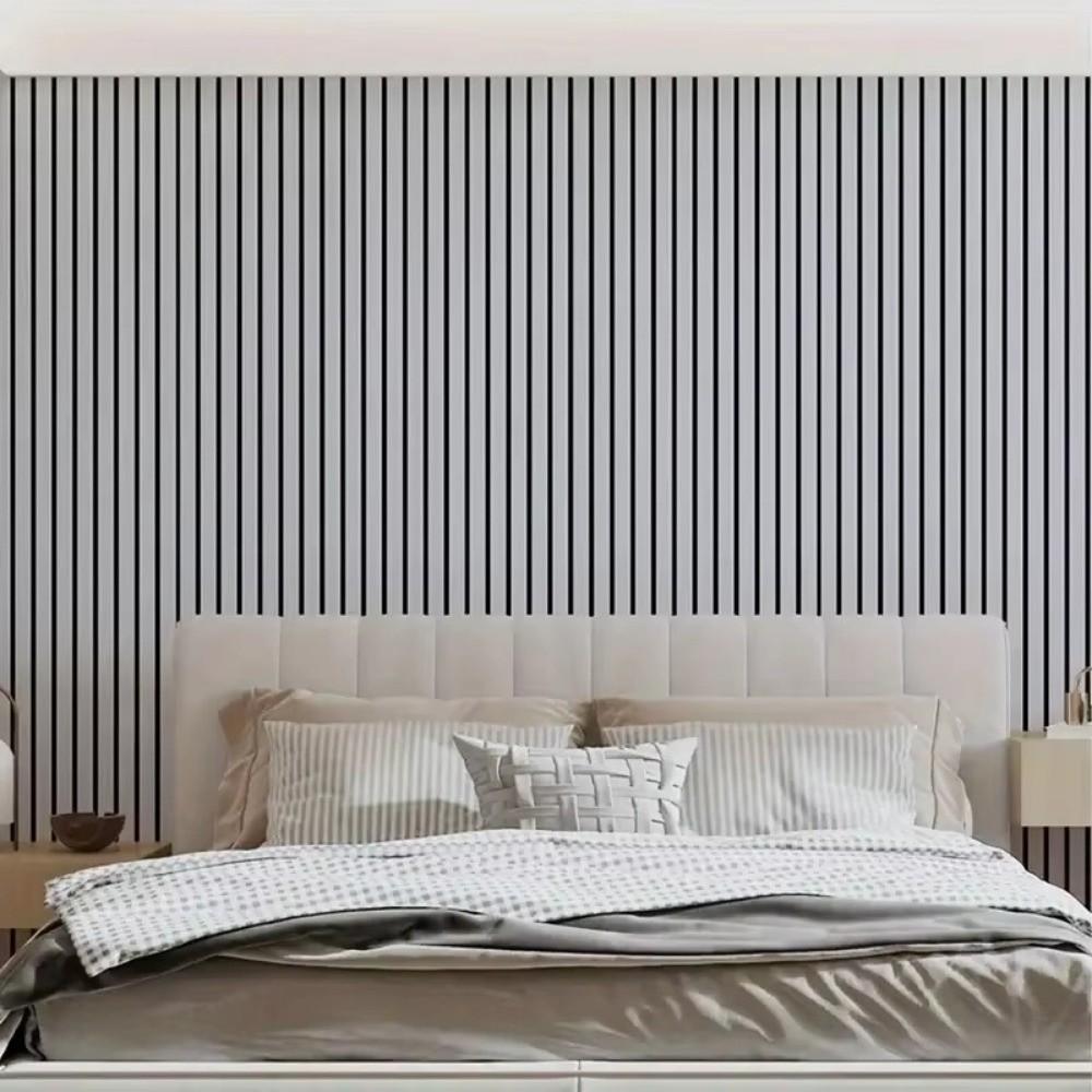 Peel and Stick Imitation Wood Grain Wallpaper Self-Adhesive Wall Panel Stickers for Ceiling