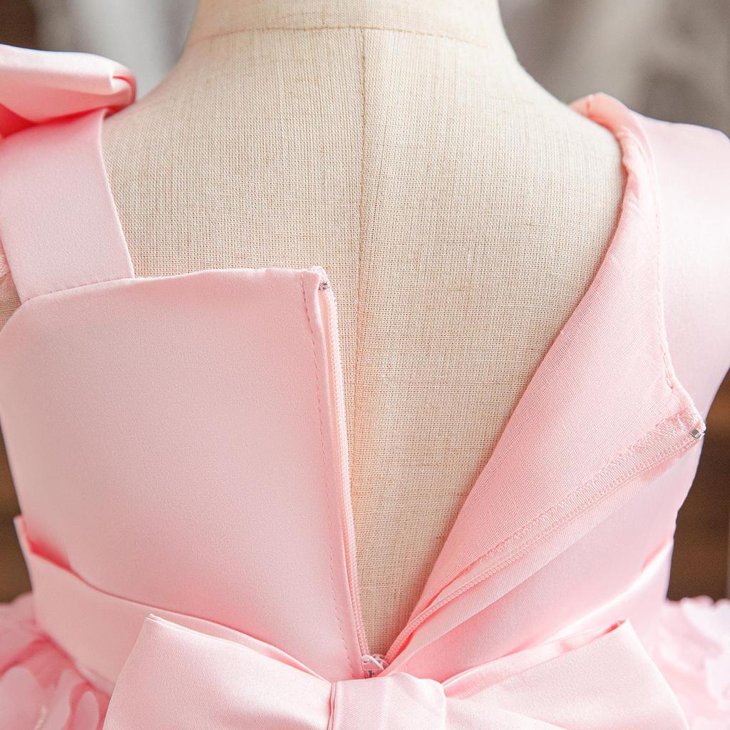 Robe Fille AQUA Rare Editions Taille 9/10 Rose - Sans Manches, Genou, Occasion Très Bon état | Printemps/été