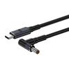 140W PD USB Type C Male to DC5.5x2.5mm/5.5x2.1mm/4.5x3.0mm/6.0x3.7mm/7.4x5.0mm Power Charging Cable for Laptop Notebook