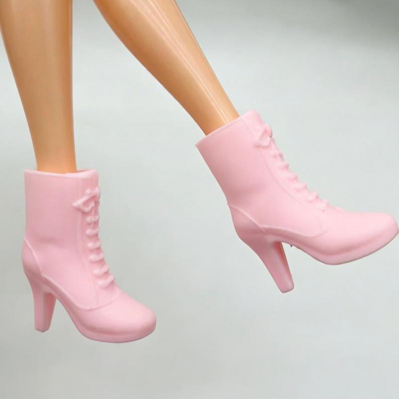 Doll Princess Shoes Fashion Boots High Heel Shoes 11Inch Dolls Accessories Gift Diy Toy