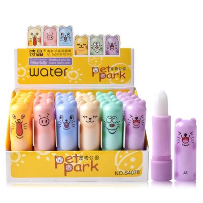 Moisturizing Care Lipstick Repair Lines Lines Soft Brighten Lips Fresh Lip Balm 2,6g*24Pcs