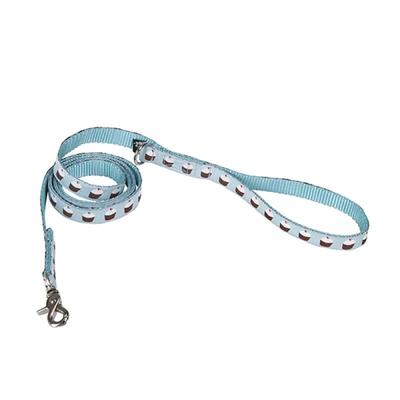 Cupcake Jacquard Ribbon Leash