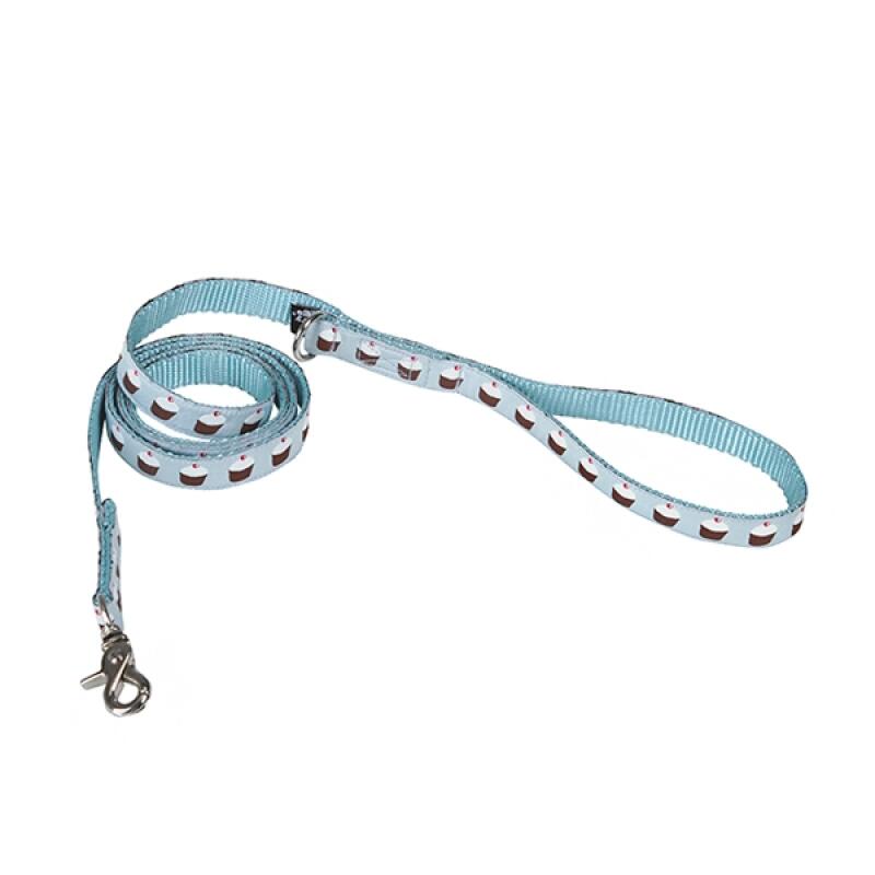 

Cupcake jacquard ribbon leash