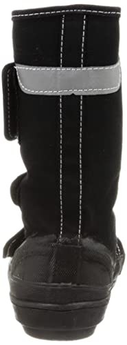 Shokaido VO-80F Black Crotch Safety Shoes with Puncture Protection Plates, Size 25.5cm