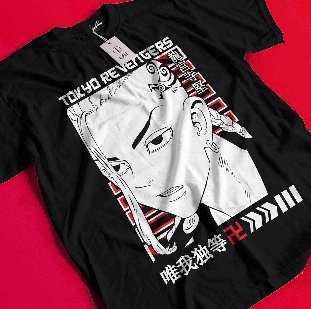 

Tokyo Revengers T-Shirt Manjiro Sano Shirt Takemichi Hanagaki Tshirt Ken Hakkai AA418 M