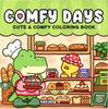Children's Cartoon Coloring Book: Cute, Comfortable, Warm, Stress Relief, Simple Graffiti Drawing for Kids