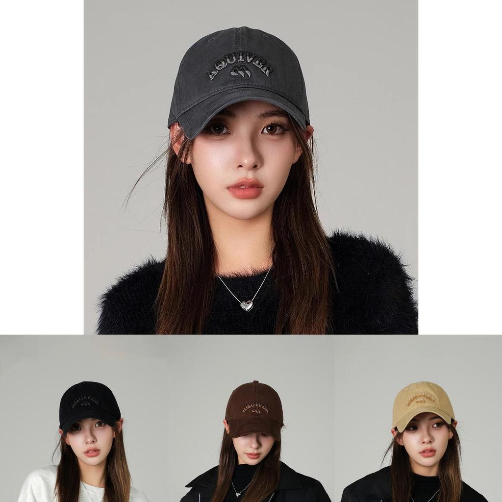 High-end Korean Designer Baseball Cap Soft Top Round Brim Fashionable Spring Hat