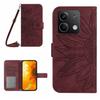 HT04 For Xiaomi Redmi Note 13 Pro 4G/Poco M6 Pro 4G Leather Wallet Case Crossbody Phone Cover