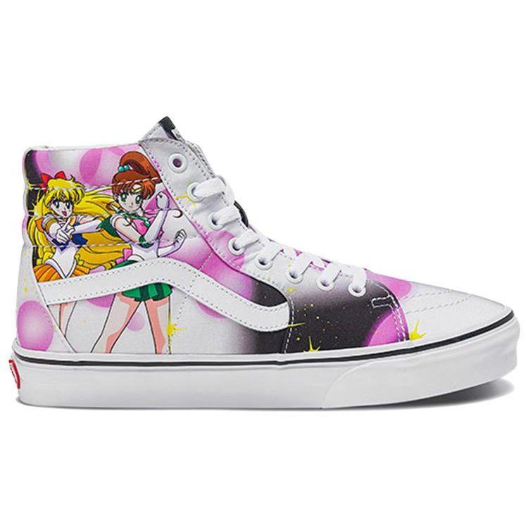Vans Sailor Moon X Sk8-Hi Unisex Black Pink VN0A7Q5NB9P