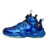 Anta Kids Asymmetrical Comfortable Mid-Top Basketball Shoes Kids Sneakers Blue Red 312131110R-3
