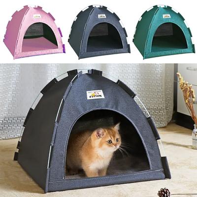 Haustier Katze Zelt Höhle Hütte Katze Schlaf Haus für Kätzchen Welpen Laufstall Käfig Korb Katze Nesk Zwinger Kleine Hund Haus Bett Chihuahua