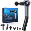 Massage Gun - Renpho - Reach - 5 Speeds - 4 Heads - Removable Handle