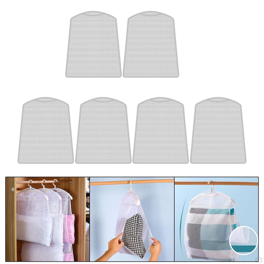 Pillow Drying Bags Hanging Laundry Mesh Household Multi Used Stuffed Animal Toys
