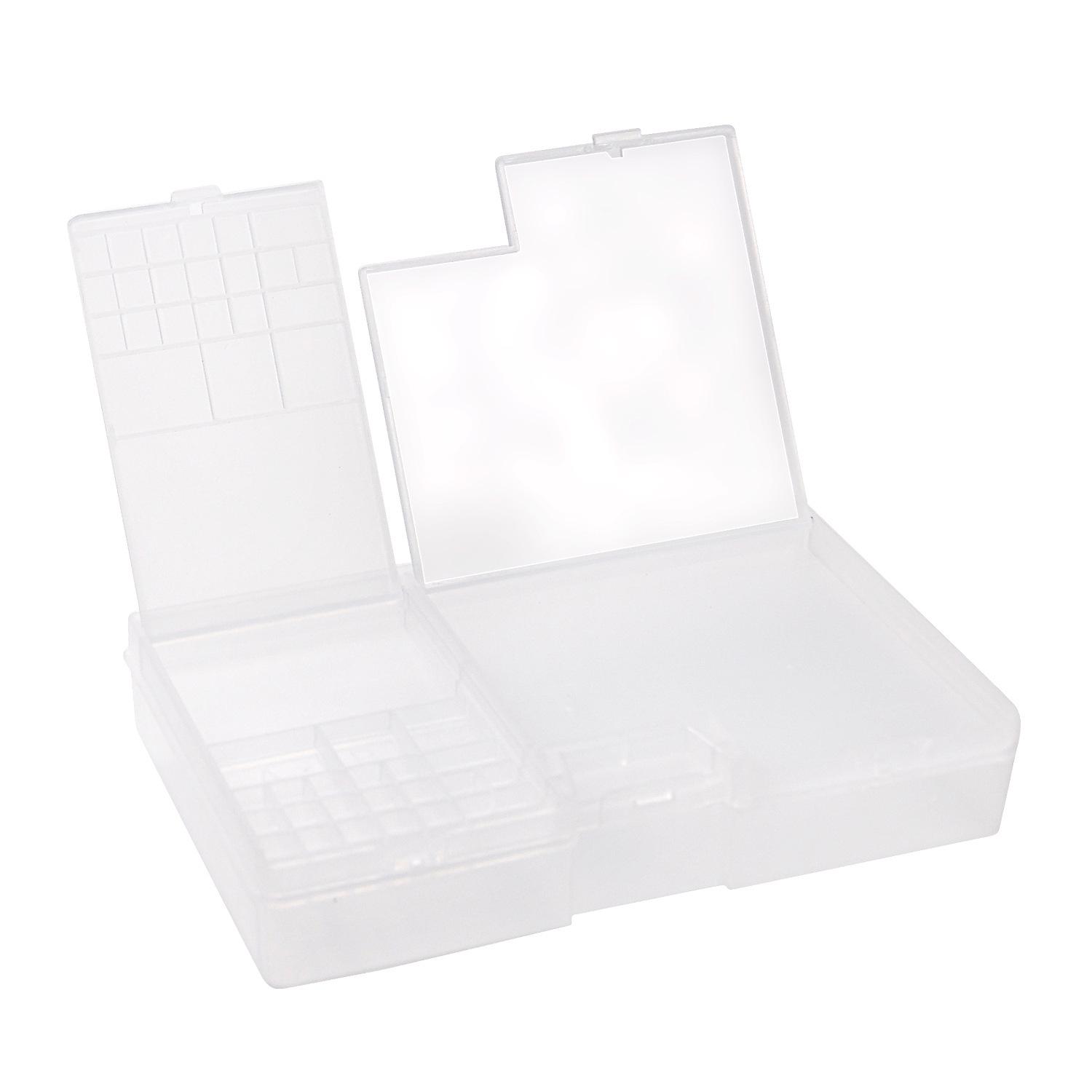 Mobile Phone Motherboard Repair Kit: Transparent Disassembly Parts Box & Screw Storage