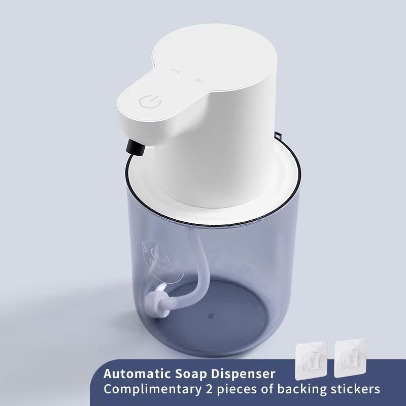 400ml Automatic Soap Dispenser Wall Mounted Rechargeable Smart Foam Washing Hand Machine Portable Bathroom Induction Sensor