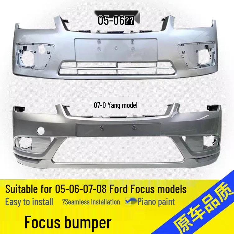 

Совместимые бамперы для Ford Focus 2005-2008 (передний и задний): Классический стиль, Окрашенный комплект кузова переднего бампера