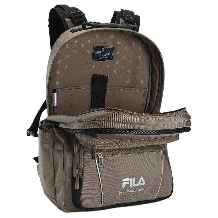 New FILA ORIGINALE Fabric Backpack Extra Small Men's Dark Khaki F13M519101FDK