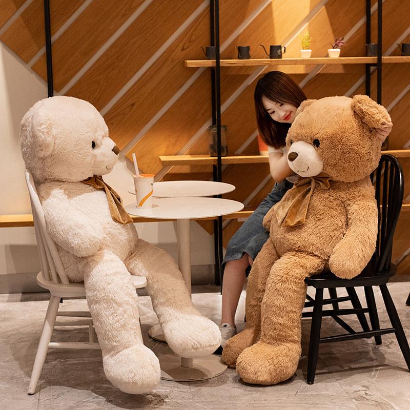 5 Colors New Arrival Giant Size Teddy Bear Soft Stuffed Bear Plush Toy Kid's Gift New Birthday Gift