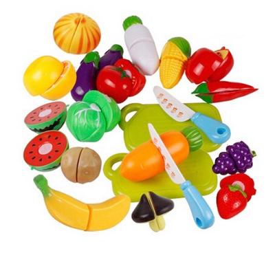 4/6/8/11Pc/Set Fruit Cutting Set Role Play Pretend Reusable Fruit Vegetable Food Kitchen