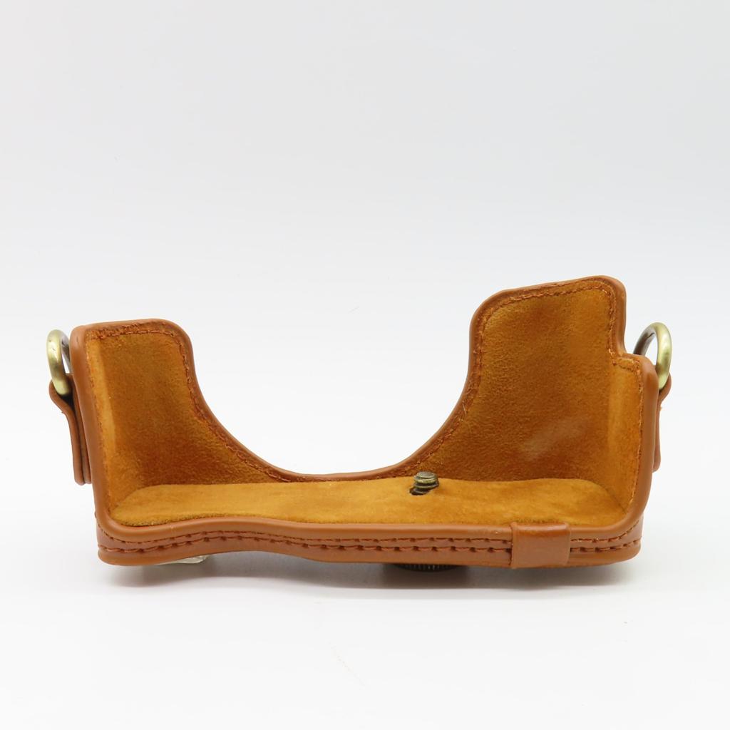 Synthetic Leather Digital Camera Case Compatible with Canon PowerShot SX740 HS SX730 Powershot SX740HS SX730HS Storage Protection Lens Cover Shoulder