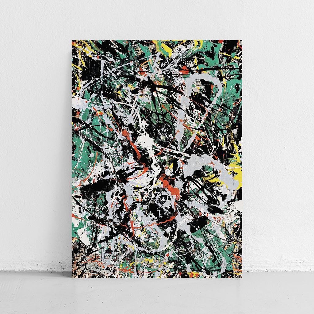 Canvas Painting Jackson Pollock Abstraction