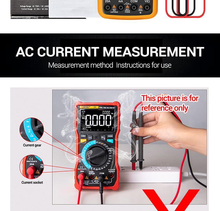 ANENG DT9205A High Precision Electrician's Digital Multimeter