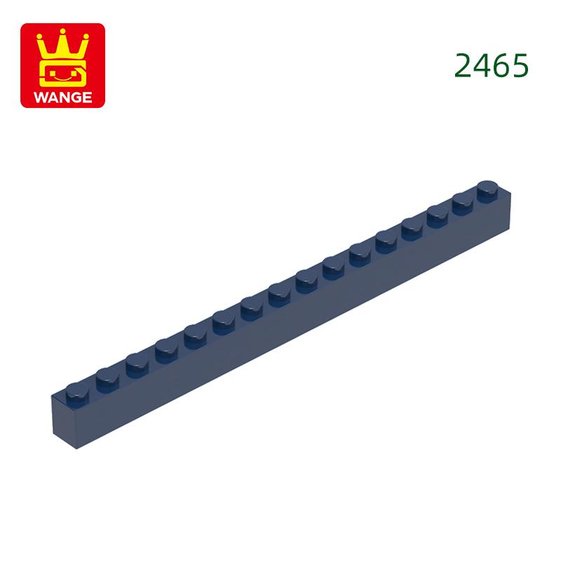 Non-Toxic 16Pcs/Lot 2465 1X16 Dots Thick Building Blocks Moc Classic Accessories Compatible Bricks Children Toys Gift Box