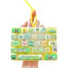 Panda 26 Keys Keyboard Keychain Cartoon Keyboard Clicker Keychain  Backpack Decor