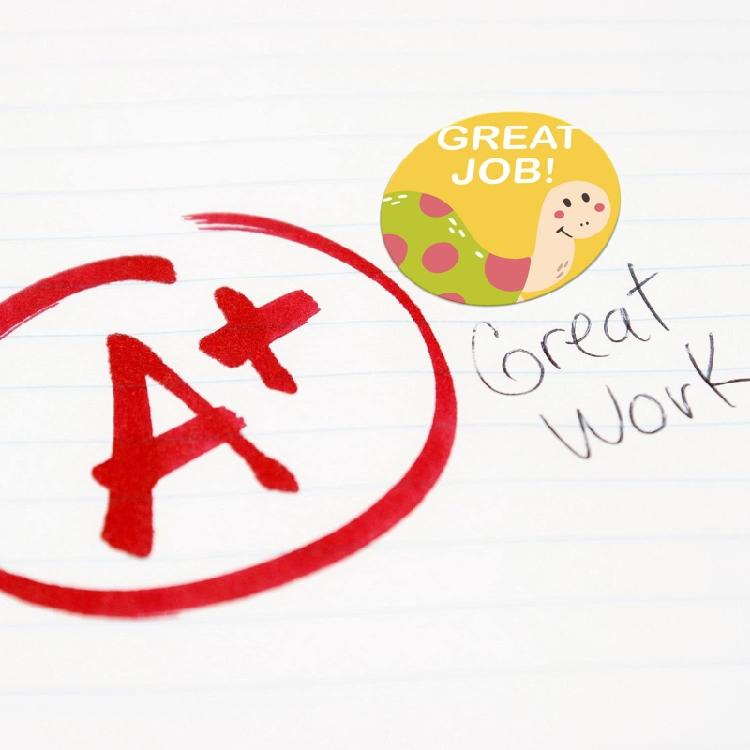 Incentive Animal School Labels Reward Stickers for Students Class 500 Pieces